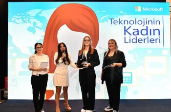 Microsoft Türkiye’nin düzenlediği “Teknolojinin Kadın Liderleri” yarışmasının kazananları belli oldu