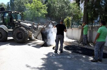 Narlıdere Belediyesi, sorumluluk sahasında bulunan alanlarda bakım ve onarım çalışmalarına hız verdi