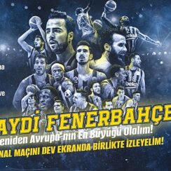 Nevşehir Belediyesi Final-Four İçin Dev Ekran Kuruyor