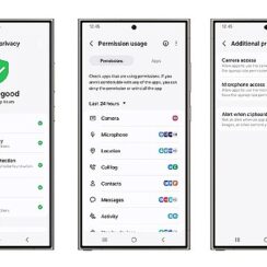 Samsung Galaxy’nin Güvenlik ve Gizlilik Panosu sayesinde kişisel verilerin kontrolü tamamen kullanıcının elinde