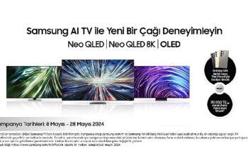 Samsung’dan AI teknolojili 2024 TV’lerde Galaxy S24 serisi telefon veya Para Yüklü Kart hediyeli Ön Sipariş Kampanyası