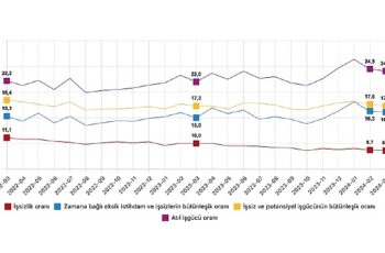 Tüik: Mevsim etkisinden arındırılmış işsizlik oranı %8,6 seviyesinde gerçekleşti