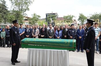 Vefat Eden Zabıta Memuru Mustafa Şengün İçin Tören Düzenlendi