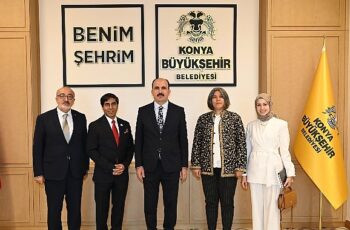 Bangladeş’in Ankara Büyükelçisi Hag, Başkan Altay’ı Ziyaret Etti