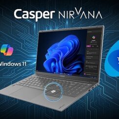 Casper Nirvana X600 dizüstü bilgisayarlarına Microsoft Copilot tuşu ekledi