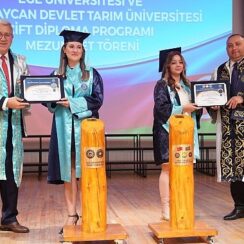 EÜ ile ADAU arasındaki çift diploma programı ilk mezunlarını verdi