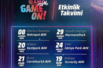 GameZone Game On Etkinliği tüm heyecanıyla devam ediyor!