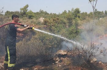 Konyaaltı ilçesinde çıkan yangın kontrol altına alındı