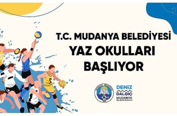 Mudanya Belediyesi’nin çocukları kötü alışkanlıklardan uzaklaştırarak sporla tanıştırmak, sporu sevdirmek ve kendilerini geliştirmek amacıyla sürdürdüğü “Yaz Okulları” için başvurular başladı.