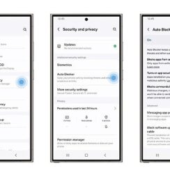 Samsung Galaxy’nin Otomatik Engelleyici ve Mesaj Koruması özellikleri siber tehditlere karşı etkili koruma sağlıyor