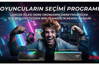 XPG, İçerik Üreticilerini LANCER RGB DDR5 Bellek Modülünü Deneyimlemeye Davet Ediyor