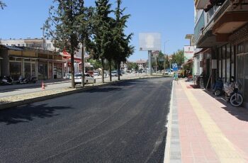 Antalya Büyükşehir Belediyesi’nden önce alt yapı sonra asfalt çalışması