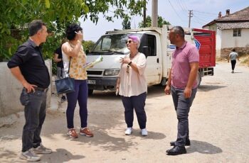 Başkan Tugay’ın kurduğu Kırsal Hizmetler Dairesi sahaya indi  İzmir’in köyleri korunarak kalkınacak