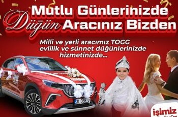 Bayrampaşalı kızlar TOGG ile gelin oluyor