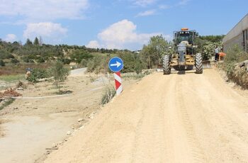 Büyükşehir Seydiler-Hacıali grup yolunda alternatif yol açıyor