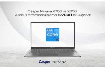 Casper Nirvana x700 ve x600 intel “H” serisi işlemcilerle yenilendi