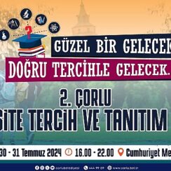 Çorlu Tercih ve Tanıtım Günleri Başlıyor