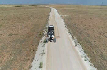 Çumra’da Yol Altyapı Çalışmalarında Yoğun Mesai