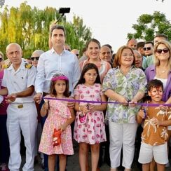 Didim Belediyesi tarafından bu yıl 4.sü düzenlenen Didim Lavanta Festivali rengarenk görüntülere sahne oldu