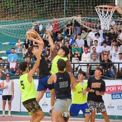 Gölcük Belediyesi yaz spor etkinlikleri kapsamında Değirmende sahili 2-3-4 Ağustos tarihlerinde yeniden Sokak Basketbolu Turnuvası heyecanına ev sahipliği yapacak