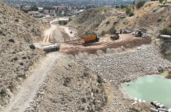 Konya Büyükşehir, Meram Bölgesindeki Taşkınları Önlemek İçin 40 Bin Metreküp Kapasiteli Göletler Yapıyor