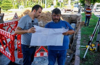 Şirinyalı’daki yağmur suyu sorunu çözülüyor