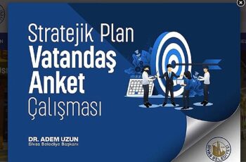 Sivas Belediyesi’nden Stratejik Plan İçin Vatandaş Anketi