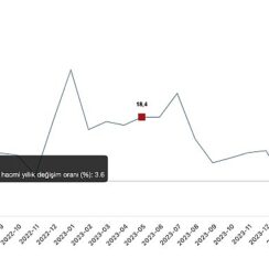 Tüik: Ticaret satış hacmi yıllık %3,8 azaldı, perakende satış hacmi yıllık %5,8 arttı