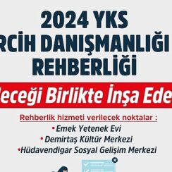 Üniversite tercihi yapacak gençlere destek