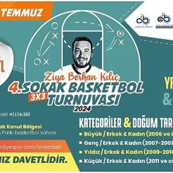 ZBK Sokak Basketbol Turnuvası FİBA 3×3 İmzasıyla Gerçekleştirilecek