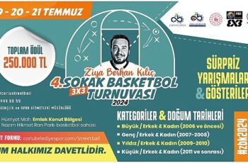 ZBK Sokak Basketbol Turnuvası FİBA 3×3 İmzasıyla Gerçekleştirilecek