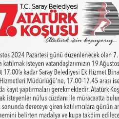 7. Atatürk Koşusu başvuruları başladı