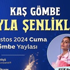 Antalya Büyükşehir Belediyesi Gömbe’de yayla şenliği düzenliyor