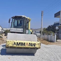 Didim Belediyesi ilçede yol hamlesi başlattı