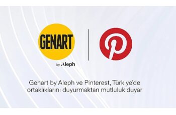 Genart by Aleph, Pinterest ile yaptığı iş birliğiyle platformun Türkiye’deki satış temsilcisi oldu