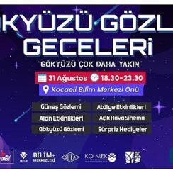 Gökyüzü Gözlem Geceleri başlıyor