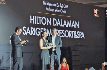 HIlton Dalaman Sarıgerme Resort & Spa, QM TourIsm Awards 2023’te En İyi FETHİYE Aile Oteli Seçildi!