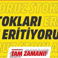 MediaMarkt’ın “Stokları Eritiyoruz” kampanyasında son gün 19 Ağustos