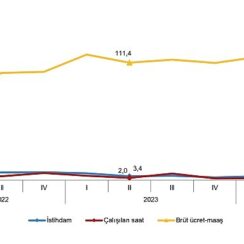 Tüik: İstihdam endeksi yıllık %4,2 arttı