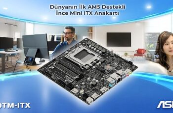 ASRock, AMD AM5 İşlemcileri Destekleyen Dünyanın İlk İnce Mini ITX Anakartını Tanıttı: X600TM-ITX