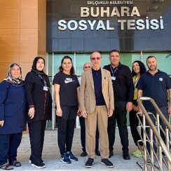 Başkan Pekyatırmacı Buhara Sosyal Tesisi’ni ziyaret etti