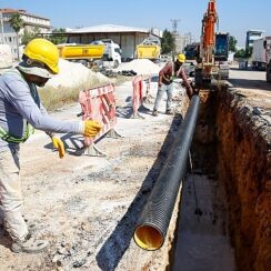 Büyükşehir’in büyük yatırımında çalışmalar sürüyor