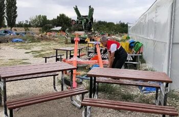 Deprem bölgesine Osmangazi eli