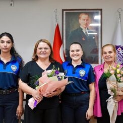 Didim Belediye Başkanı Hatice Gençay, kentin refah ve güvenliği için, özverili bir şekilde görev yapan Didim Belediyesi Zabıta Personeli ile bir araya geldi