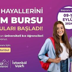 İBB İstanbul Vakfı Büyüt Hayallerini eğitim bursu başvuruları başladı.