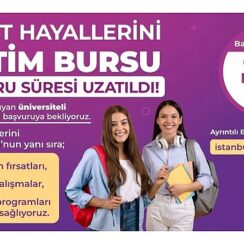 İBB İstanbul Vakfı çatısı altında, Dr. Dilek Kaya İmamoğlu öncülüğünde yürütülen Büyüt Hayallerini projesinin sağladığı burs desteğine başvuru süresi 22 Eylül’e kadar uzatıldı