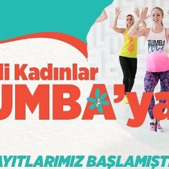 Kadınlar için zumba dersleri başlıyor