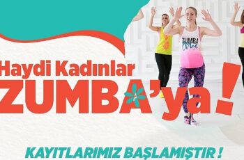 Kadınlar için zumba dersleri başlıyor