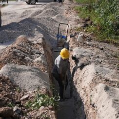 Körfez Çıraklı ve Himmetli mahallelerine yeni içme suyu hatları yapılıyor.