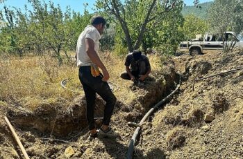 Manavgat Çaltepe’de eskiyen içme suyu şebekesi yenileniyor